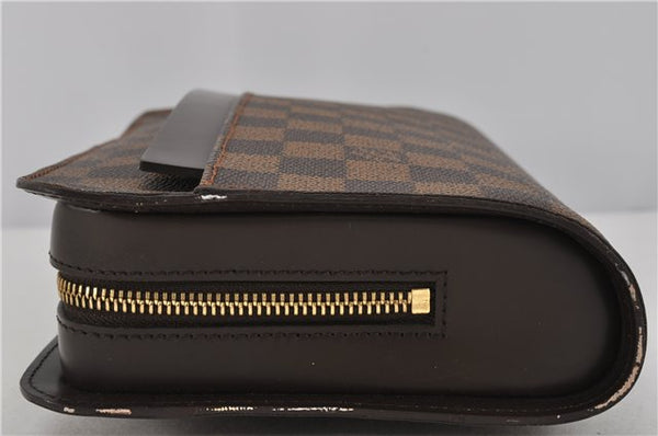 Authentic Louis Vuitton Damier Saint Louis Clutch Hand Bag Purse N51993 LV 1435F