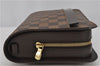 Authentic Louis Vuitton Damier Saint Louis Clutch Hand Bag Purse N51993 LV 1435F