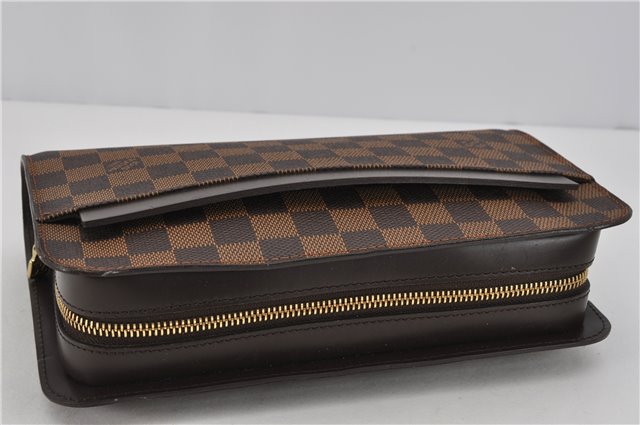 Authentic Louis Vuitton Damier Saint Louis Clutch Hand Bag Purse N51993 LV 1435F