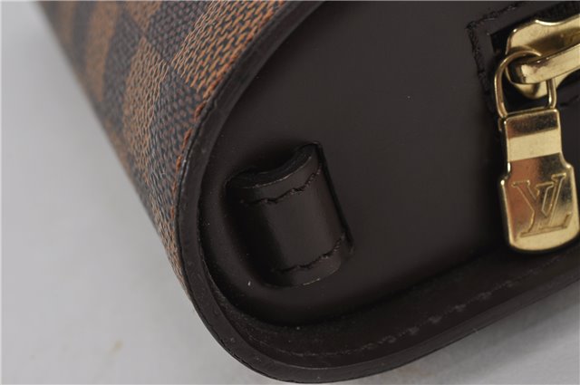 Authentic Louis Vuitton Damier Saint Louis Clutch Hand Bag Purse N51993 LV 1435F