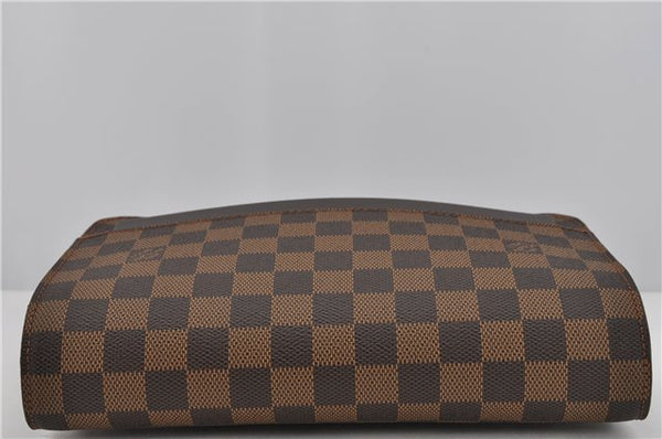 Authentic Louis Vuitton Damier Saint Louis Clutch Hand Bag Purse N51993 LV 1435F