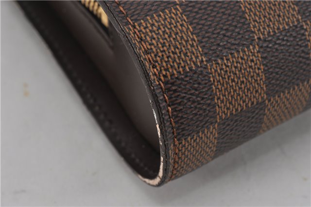 Authentic Louis Vuitton Damier Saint Louis Clutch Hand Bag Purse N51993 LV 1435F