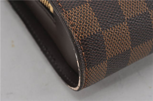 Authentic Louis Vuitton Damier Saint Louis Clutch Hand Bag Purse N51993 LV 1435F