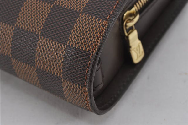 Authentic Louis Vuitton Damier Saint Louis Clutch Hand Bag Purse N51993 LV 1435F
