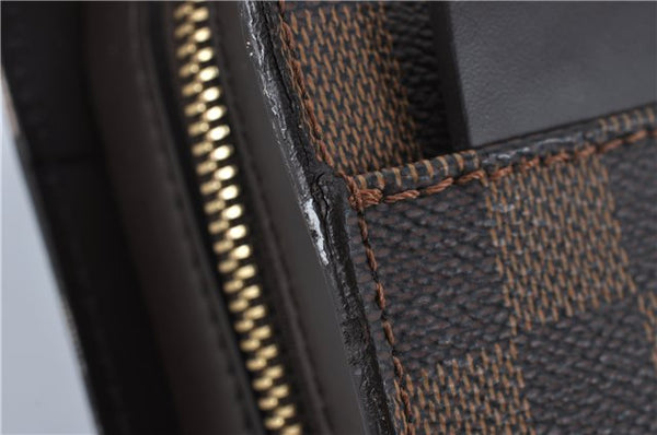 Authentic Louis Vuitton Damier Saint Louis Clutch Hand Bag Purse N51993 LV 1435F