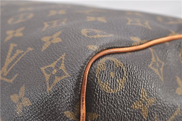 Authentic Louis Vuitton Monogram Speedy 35 Hand Boston Bag M41524 LV 1435G