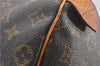 Authentic Louis Vuitton Monogram Speedy 35 Hand Boston Bag M41524 LV 1435G