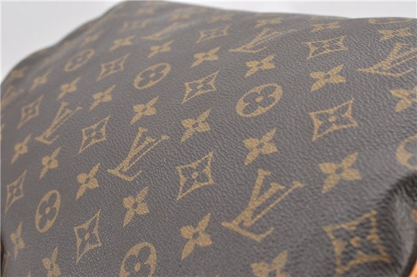 Authentic Louis Vuitton Monogram Speedy 35 Hand Boston Bag M41524 LV 1435G