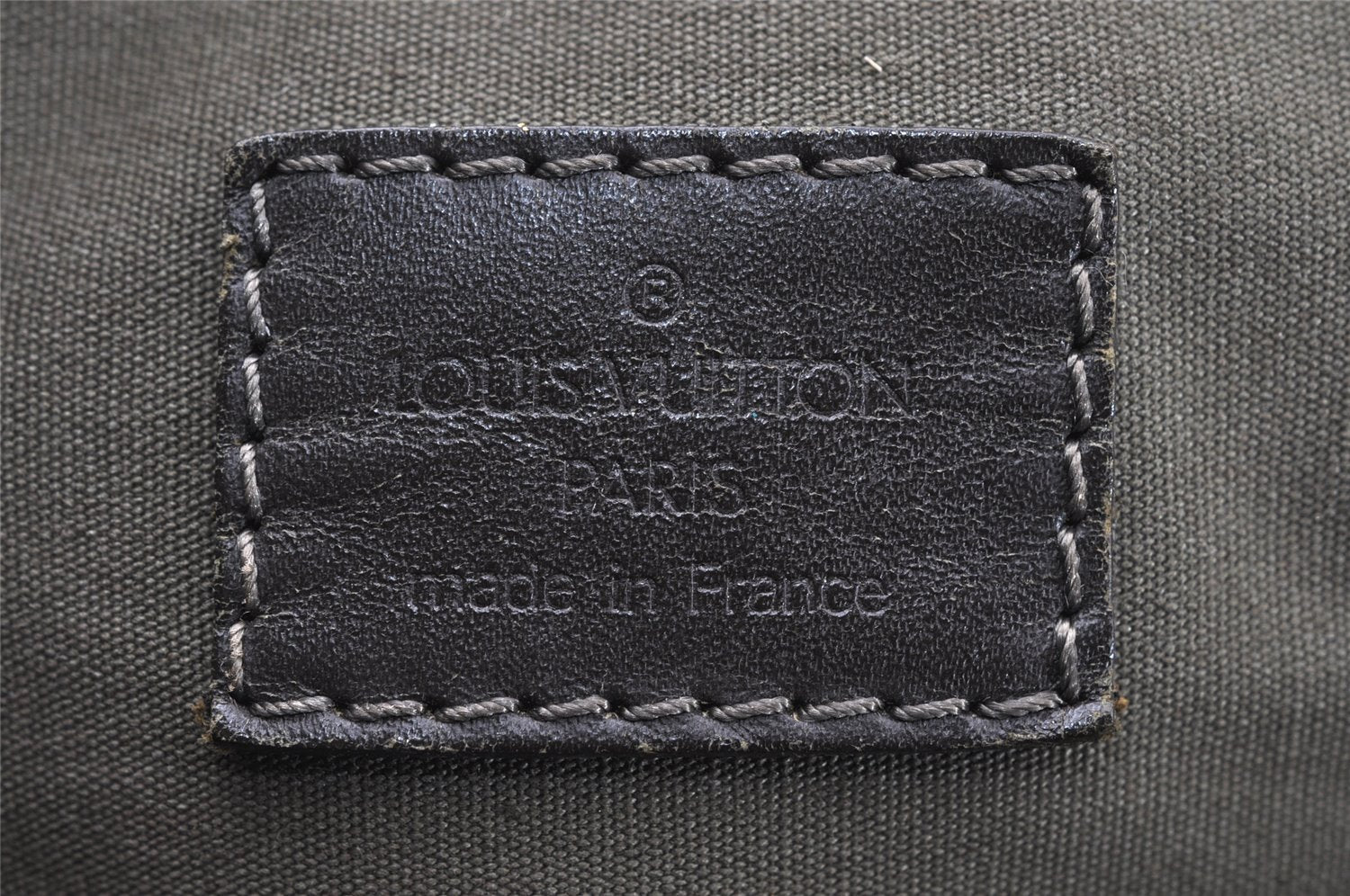 Auth Louis Vuitton Monogram Mini Sac Marie Kate 48h Hand Bag M42342 Green 1436I