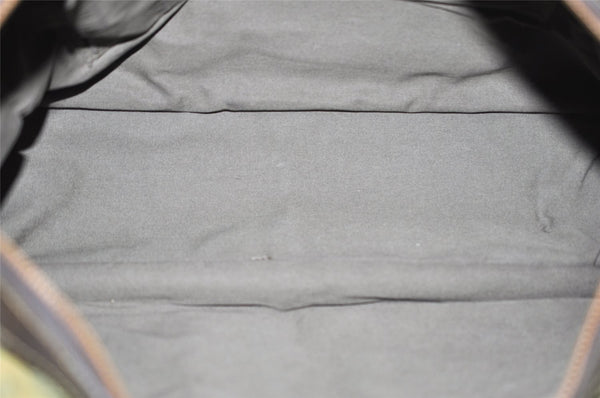 Auth Louis Vuitton Monogram Mini Sac Marie Kate 48h Hand Bag M42342 Green 1436I