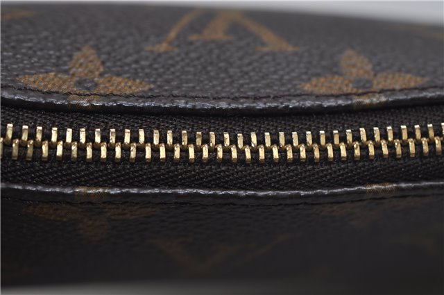 Authentic Louis Vuitton Monogram Pochette Accessoires Pouch M51980 LV 1437E