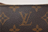 Authentic Louis Vuitton Monogram Pochette Accessoires Pouch M51980 LV 1437E