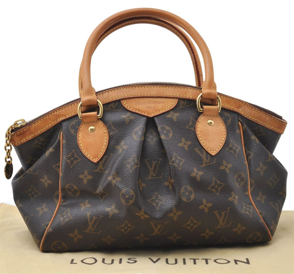 Authentic Louis Vuitton Monogram Tivoli PM Hand Bag M40143 LV 1438E