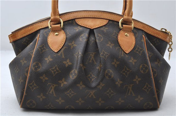 Authentic Louis Vuitton Monogram Tivoli PM Hand Bag M40143 LV 1438E