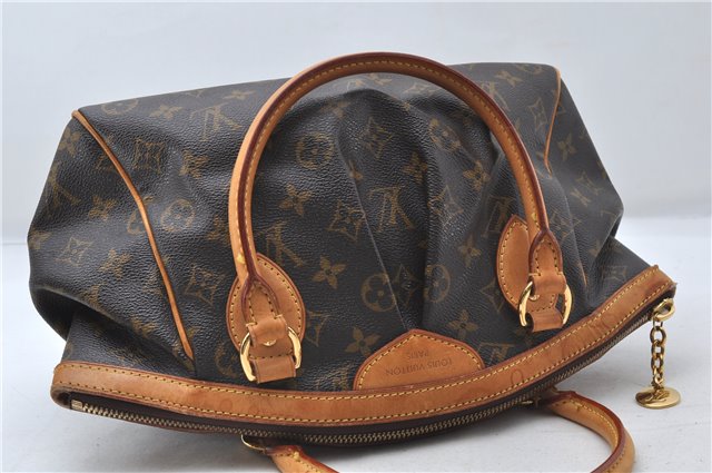 Authentic Louis Vuitton Monogram Tivoli PM Hand Bag M40143 LV 1438E