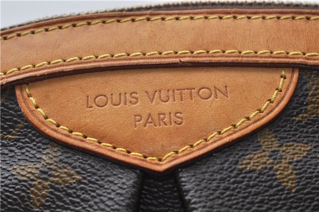 Authentic Louis Vuitton Monogram Tivoli PM Hand Bag M40143 LV 1438E