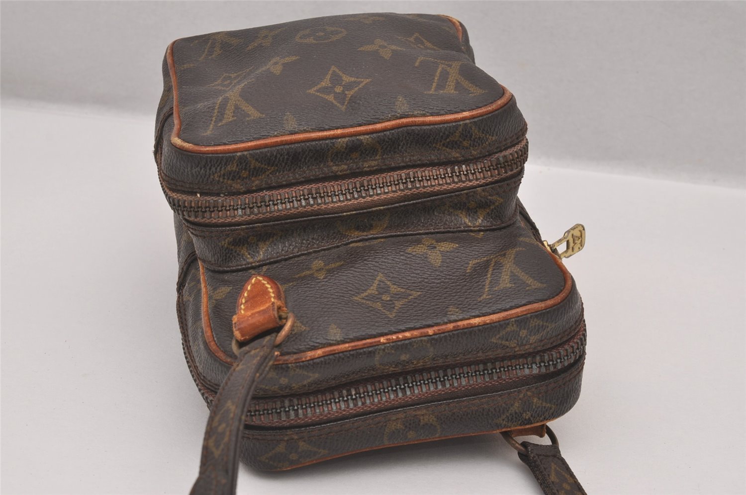 Authentic Louis Vuitton Monogram Mini Amazone Shoulder Cross Bag M45238 LV 1438I