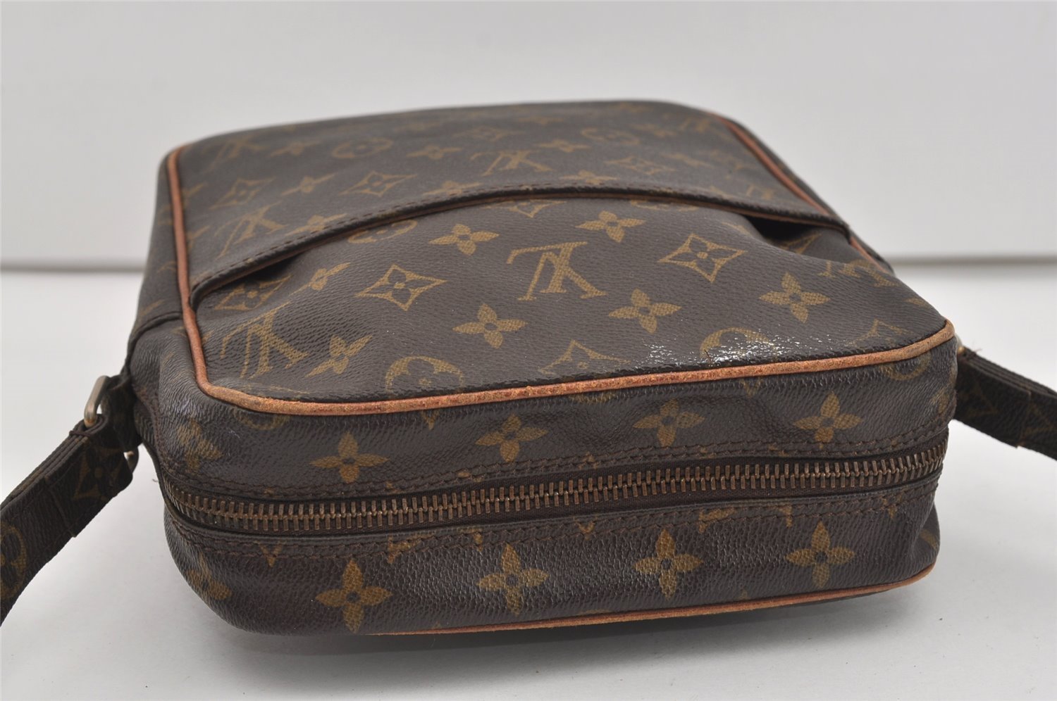 Auth Louis Vuitton Monogram Petit Marceau Shoulder Cross Bag Old Model LV 1439I