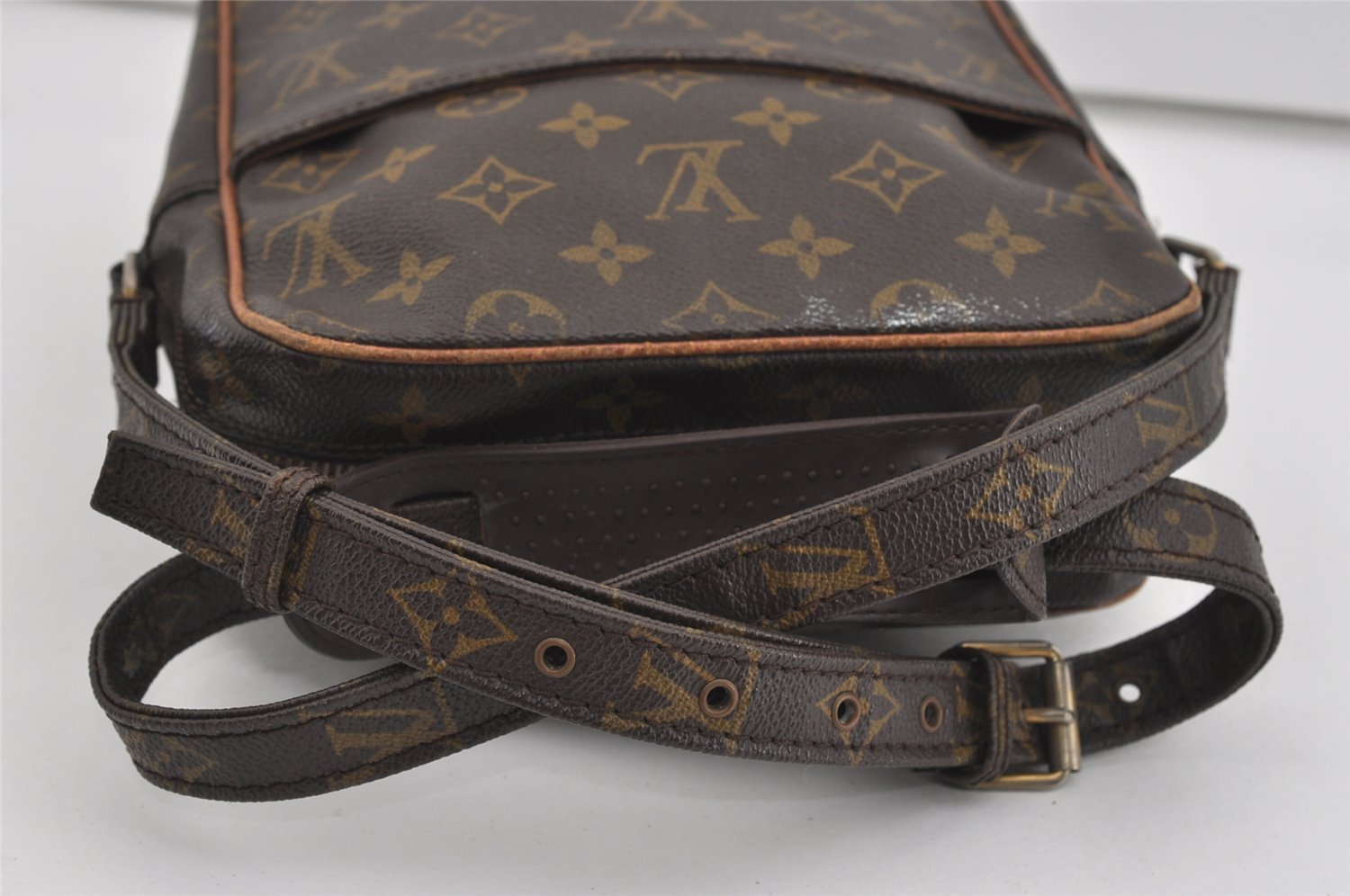 Auth Louis Vuitton Monogram Petit Marceau Shoulder Cross Bag Old Model LV 1439I