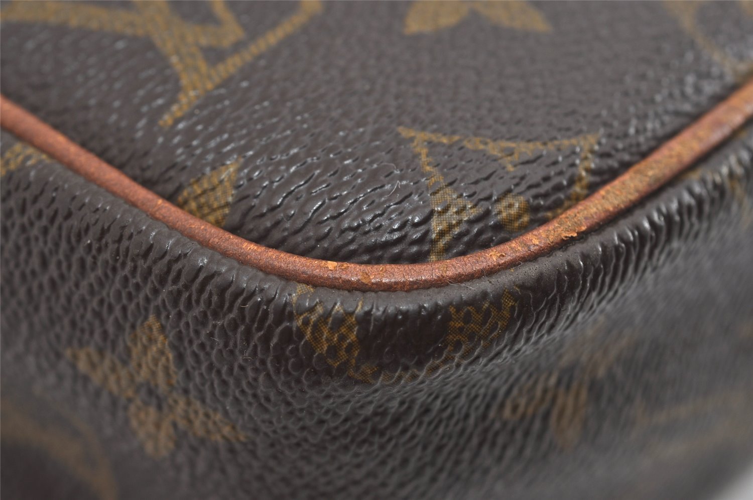 Auth Louis Vuitton Monogram Petit Marceau Shoulder Cross Bag Old Model LV 1439I