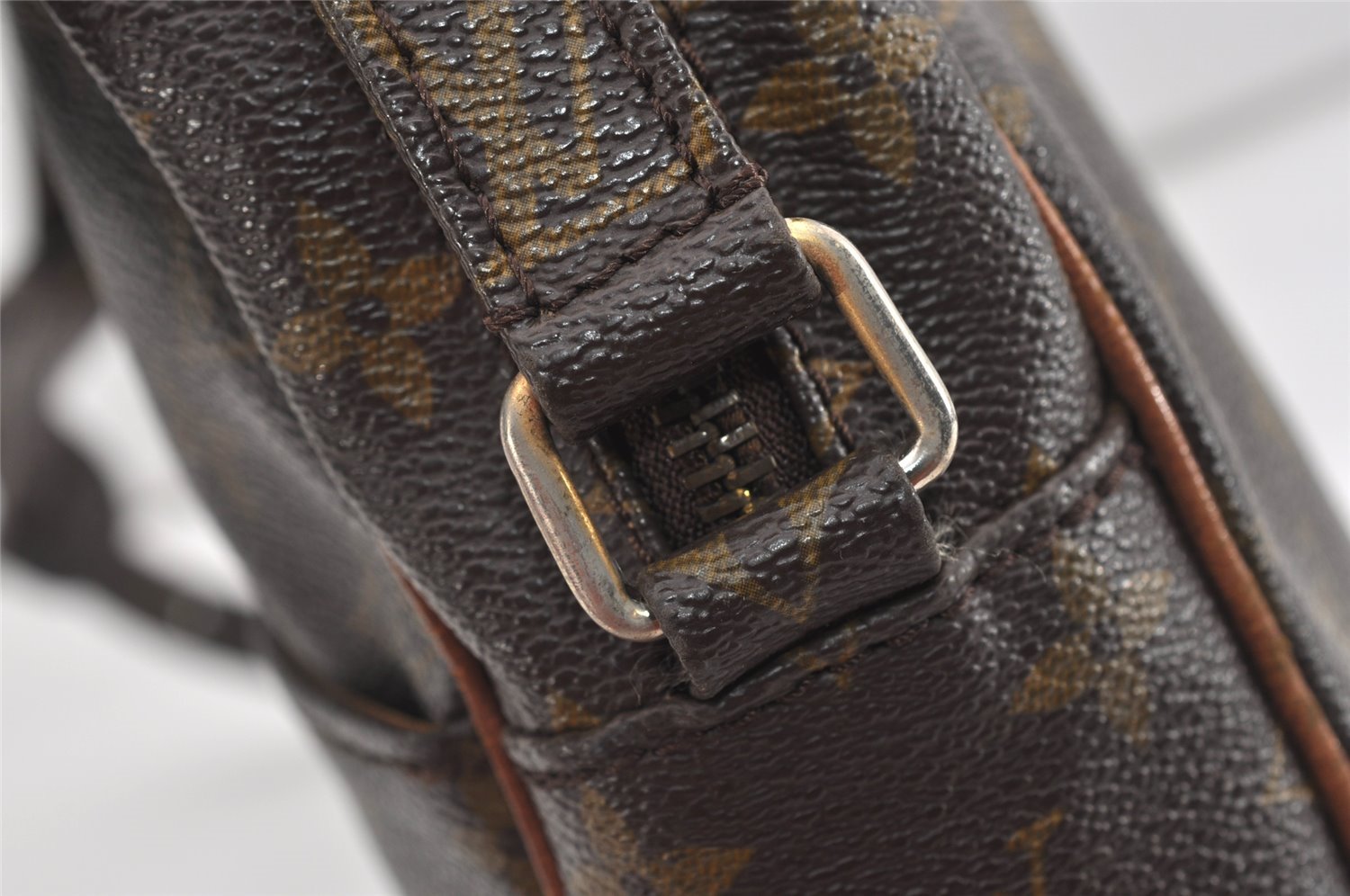 Auth Louis Vuitton Monogram Petit Marceau Shoulder Cross Bag Old Model LV 1439I