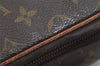 Auth Louis Vuitton Monogram Petit Marceau Shoulder Cross Bag Old Model LV 1439I