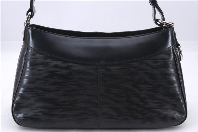 Authentic Louis Vuitton Epi Turenne PM Shoulder Hand Bag Black M59282 LV 1440E