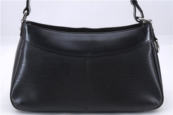 Authentic Louis Vuitton Epi Turenne PM Shoulder Hand Bag Black M59282 LV 1440E