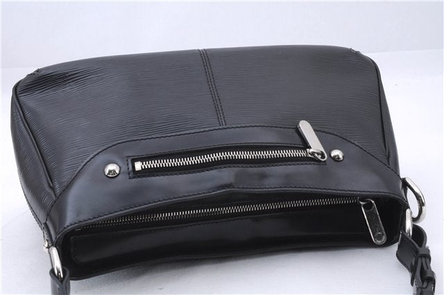 Authentic Louis Vuitton Epi Turenne PM Shoulder Hand Bag Black M59282 LV 1440E