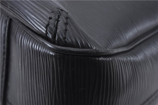 Authentic Louis Vuitton Epi Turenne PM Shoulder Hand Bag Black M59282 LV 1440E