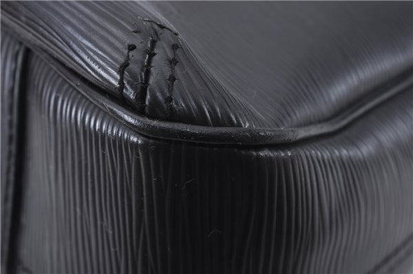 Authentic Louis Vuitton Epi Turenne PM Shoulder Hand Bag Black M59282 LV 1440E
