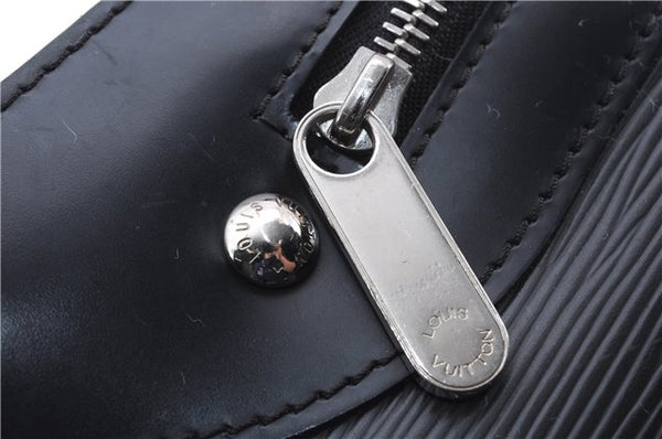 Authentic Louis Vuitton Epi Turenne PM Shoulder Hand Bag Black M59282 LV 1440E
