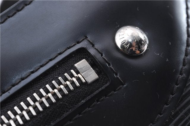 Authentic Louis Vuitton Epi Turenne PM Shoulder Hand Bag Black M59282 LV 1440E