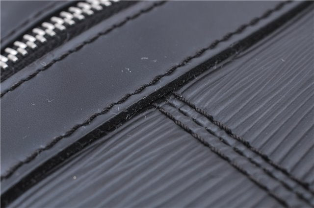 Authentic Louis Vuitton Epi Turenne PM Shoulder Hand Bag Black M59282 LV 1440E