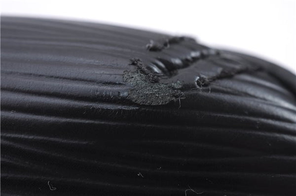 Authentic Louis Vuitton Epi Turenne PM Shoulder Hand Bag Black M59282 LV 1440E