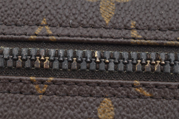 Auth Louis Vuitton Monogram Trousse Toilette 23 Clutch Hand Bag M47524 LV 1440I