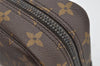Auth Louis Vuitton Monogram Trousse Toilette 23 Clutch Hand Bag M47524 LV 1440I