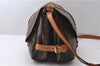 Auth Louis Vuitton Monogram Saumur 30 Shoulder Cross Body Bag M42256 LV 1441D