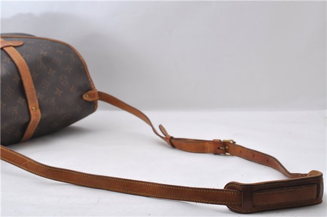 Auth Louis Vuitton Monogram Saumur 30 Shoulder Cross Body Bag M42256 LV 1441D