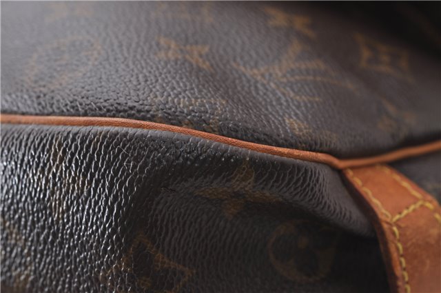 Auth Louis Vuitton Monogram Saumur 30 Shoulder Cross Body Bag M42256 LV 1441D
