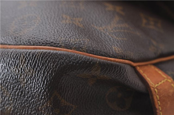Auth Louis Vuitton Monogram Saumur 30 Shoulder Cross Body Bag M42256 LV 1441D