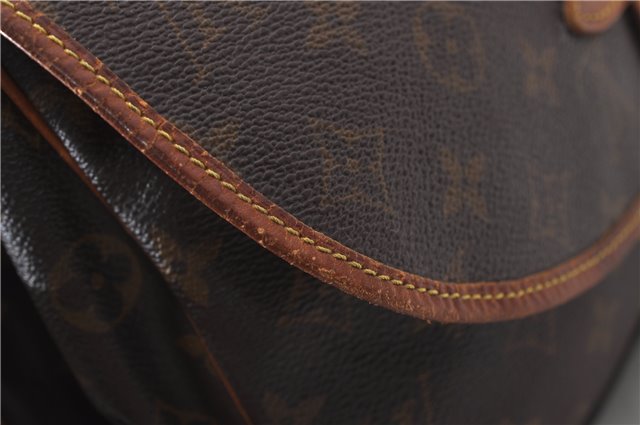 Auth Louis Vuitton Monogram Saumur 30 Shoulder Cross Body Bag M42256 LV 1441D