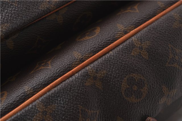 Auth Louis Vuitton Monogram Saumur 30 Shoulder Cross Body Bag M42256 LV 1441D