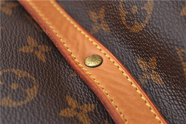 Auth Louis Vuitton Monogram Saumur 30 Shoulder Cross Body Bag M42256 LV 1441D