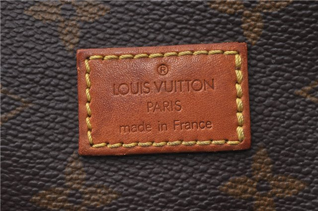 Auth Louis Vuitton Monogram Saumur 30 Shoulder Cross Body Bag M42256 LV 1441D