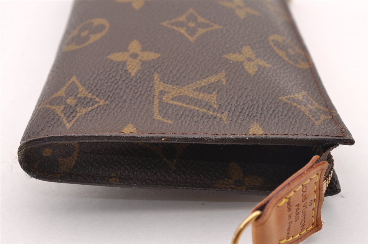 Authentic Louis Vuitton Monogram Pouch For Bucket GM LV 1441I