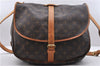 Auth Louis Vuitton Monogram Saumur 35 Shoulder Cross Body Bag M42254 LV 1442D