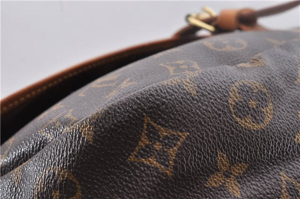 Auth Louis Vuitton Monogram Saumur 35 Shoulder Cross Body Bag M42254 LV 1442D