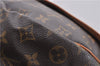 Auth Louis Vuitton Monogram Saumur 35 Shoulder Cross Body Bag M42254 LV 1442D