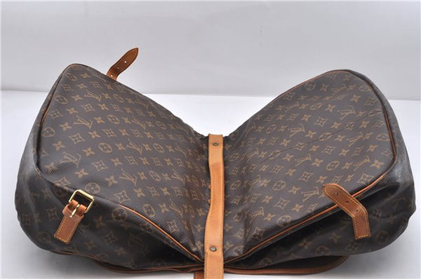 Auth Louis Vuitton Monogram Saumur 35 Shoulder Cross Body Bag M42254 LV 1442D